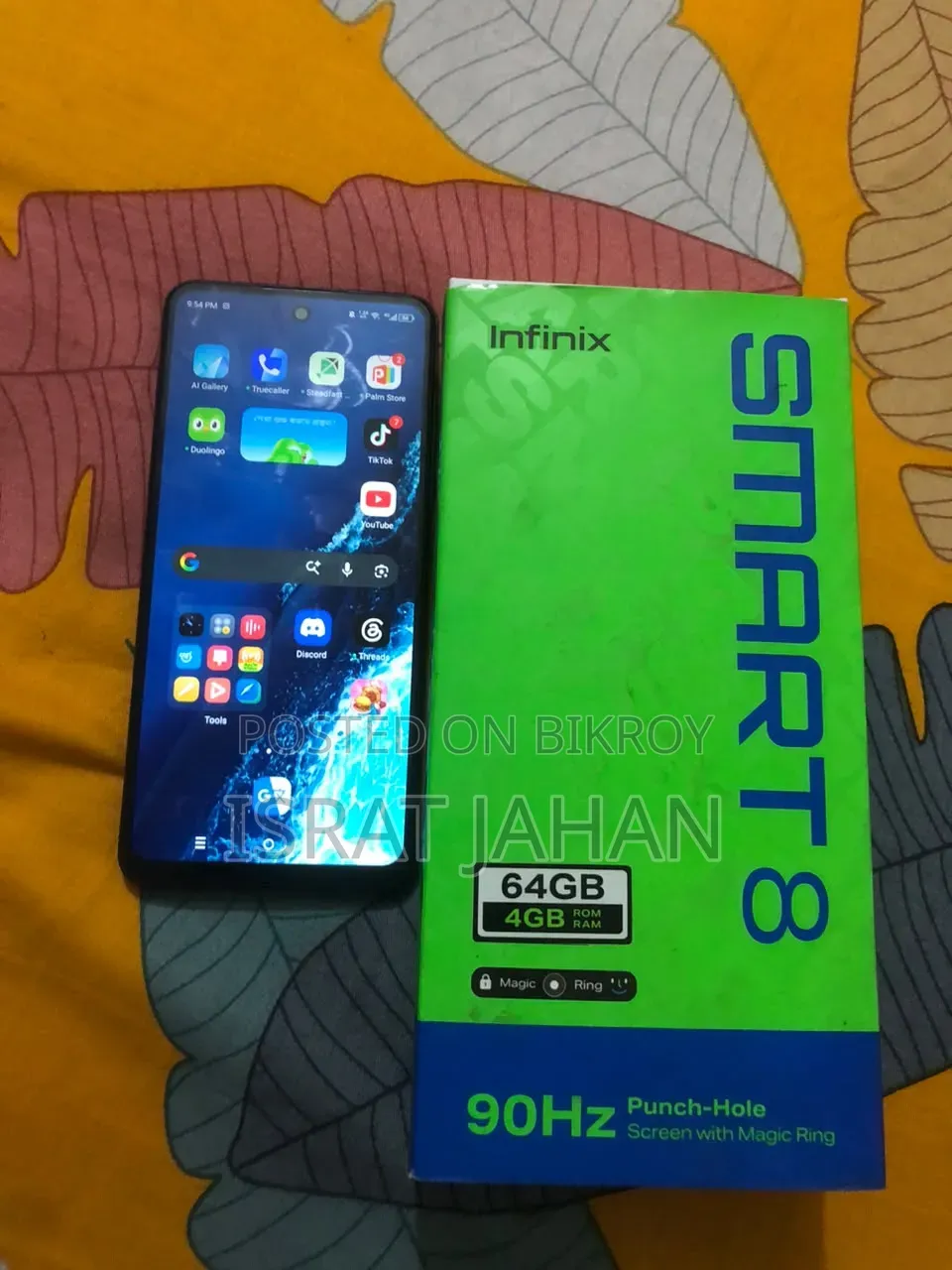 Infinix Smart 8 64 GB Blue