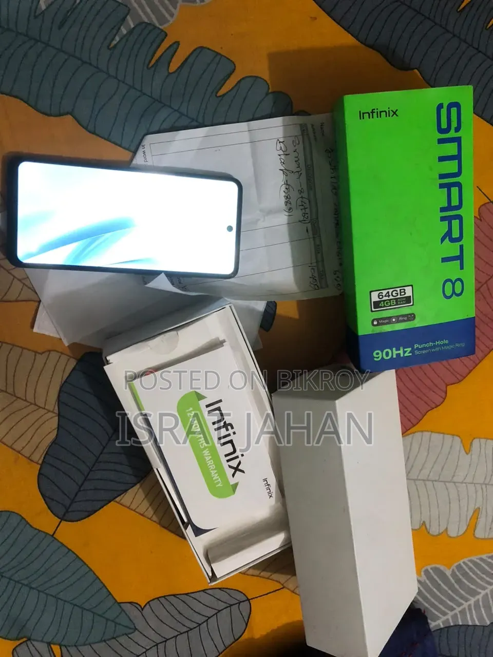 Infinix Smart 8 64 GB Blue