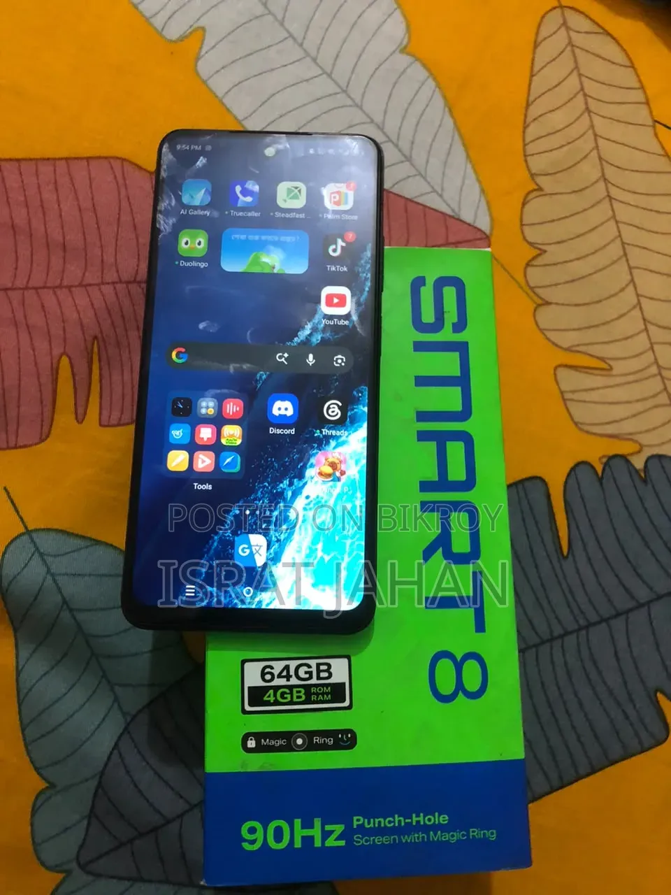 Infinix Smart 8 64 GB Blue