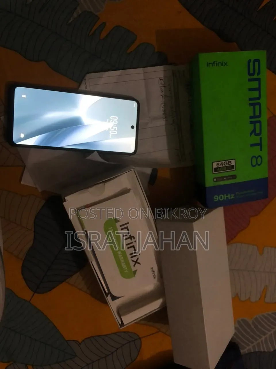 Infinix Smart 8 64 GB Blue