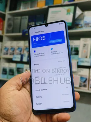টেকনো স্পার্ক গো ৩ ৬৪ জিবি নীল