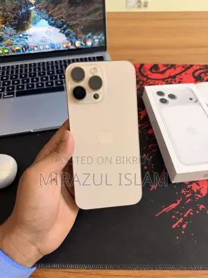 অ্যাপল আইফোন ১৬ প্রো ম্যাক্স ২৫৬ জিবি গোল্ড