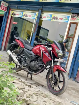 TVS Apache RTR 160 2V 2019 Red