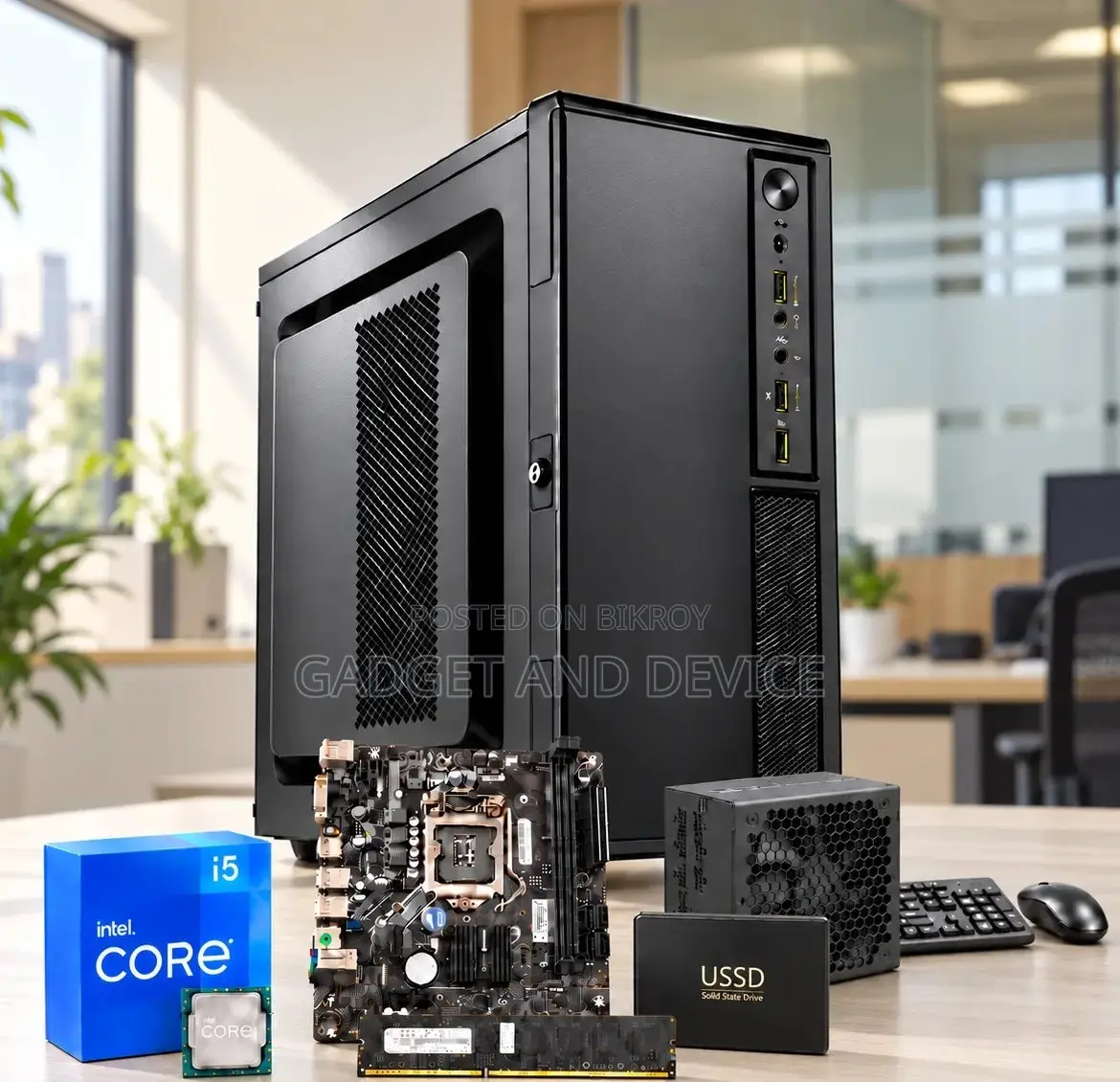 নতুন ডেস্কটপ কম্পিউটার 8GB Intel Core i5 SSD 128GB