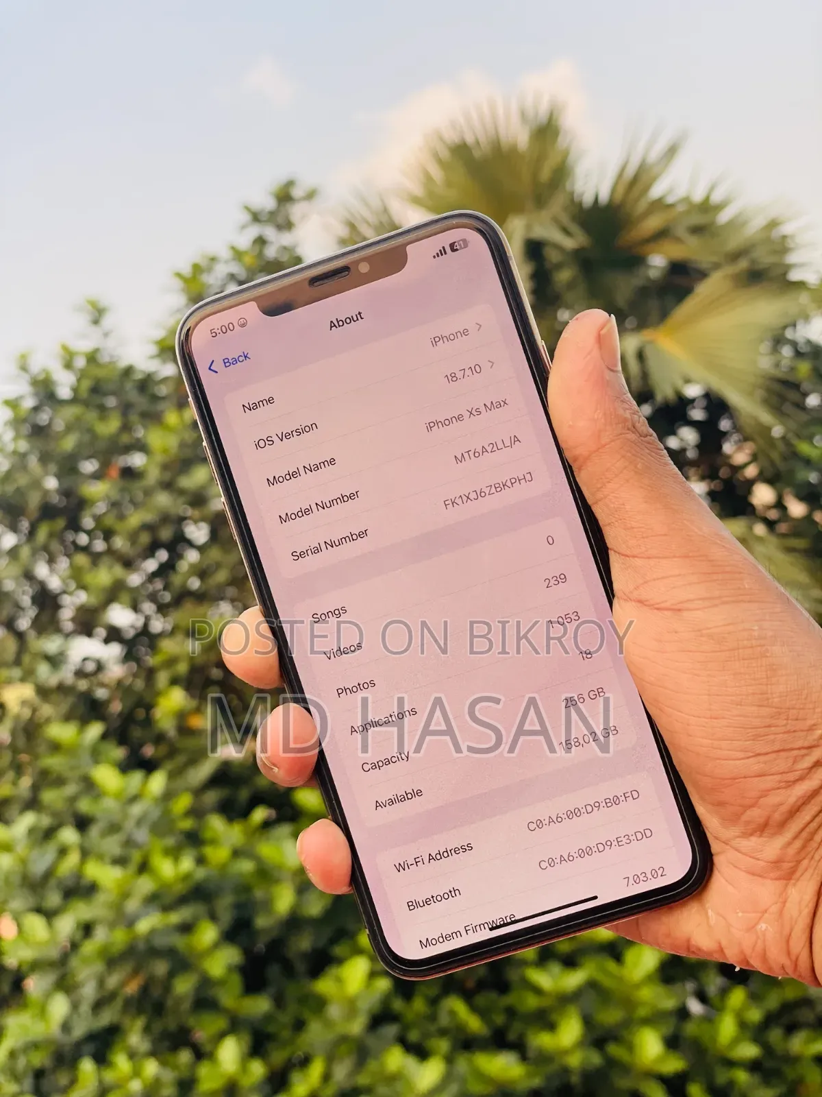 Apple iPhone XS Max 256 GB Rose Gold