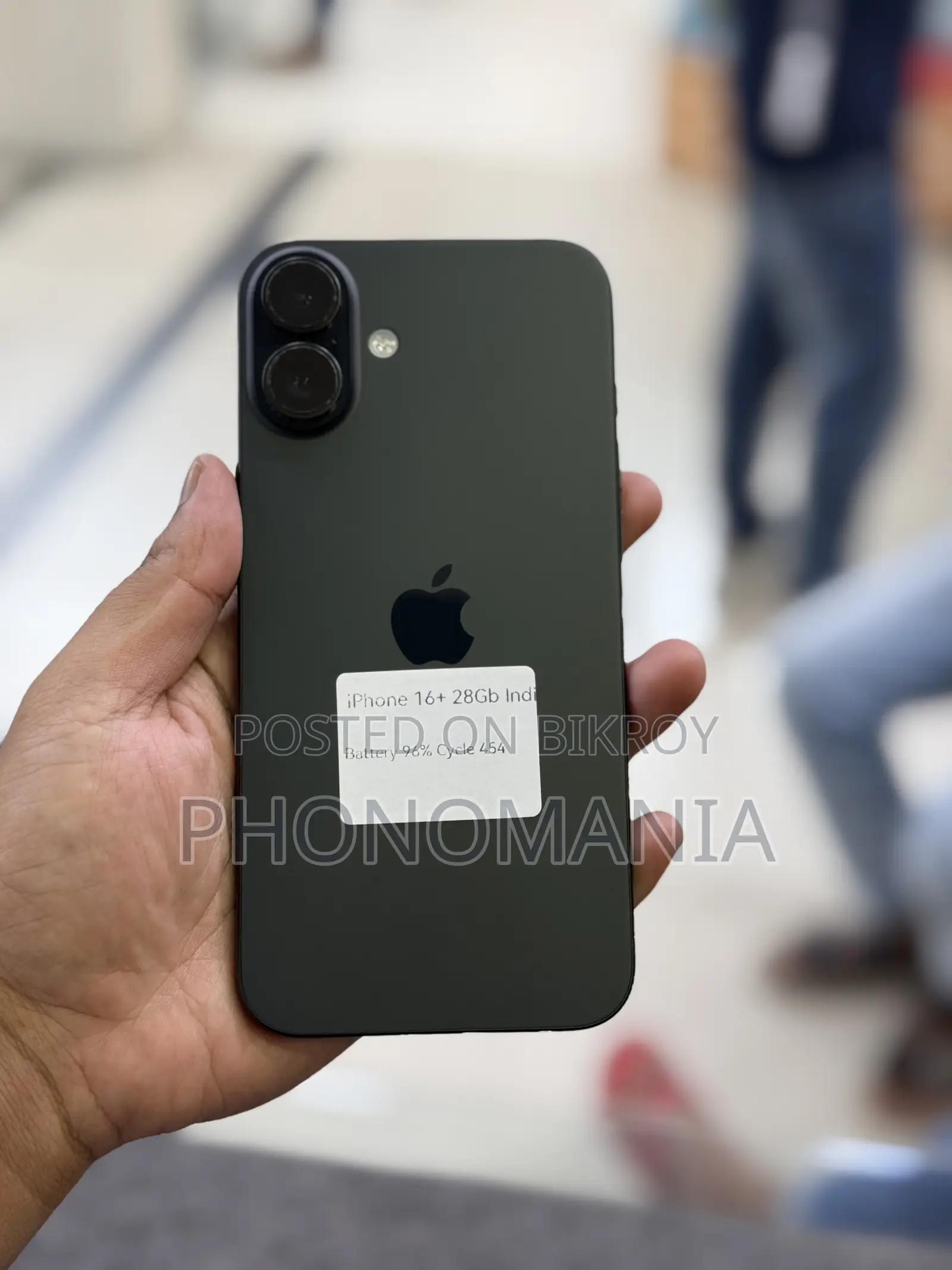 Apple iPhone 16 Plus 128 GB Black