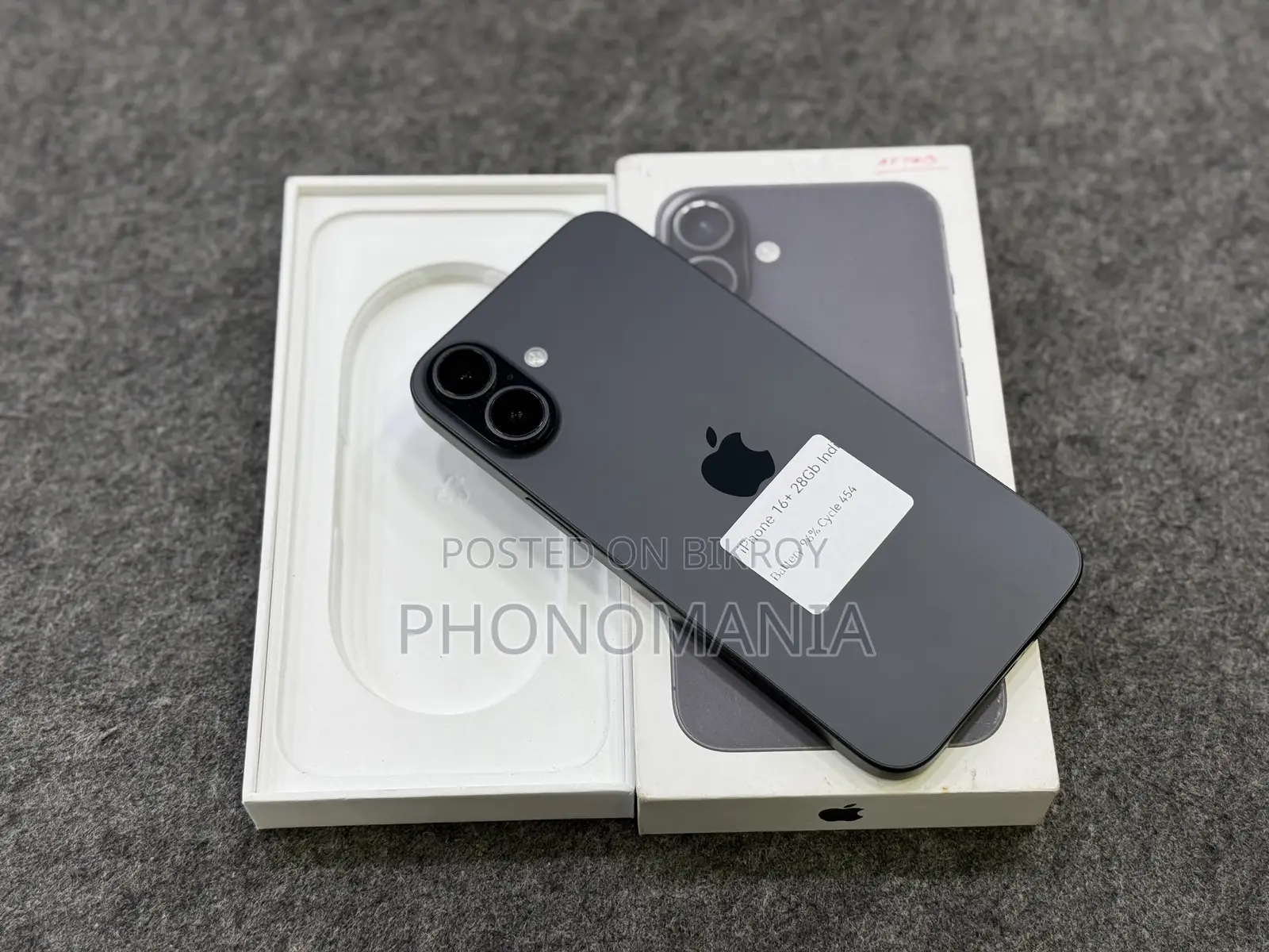 Apple iPhone 16 Plus 128 GB Black
