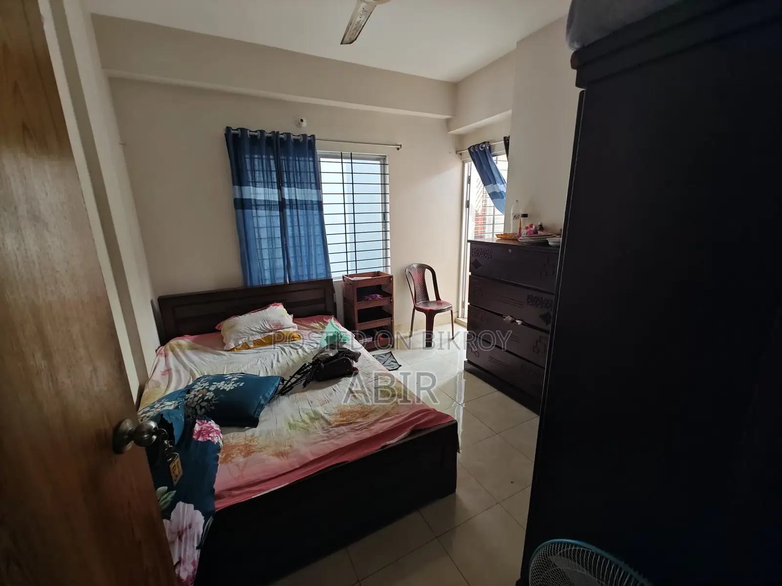 Furnished 1-Bedroom Shared Apartment in Mohammadpur for Rent
