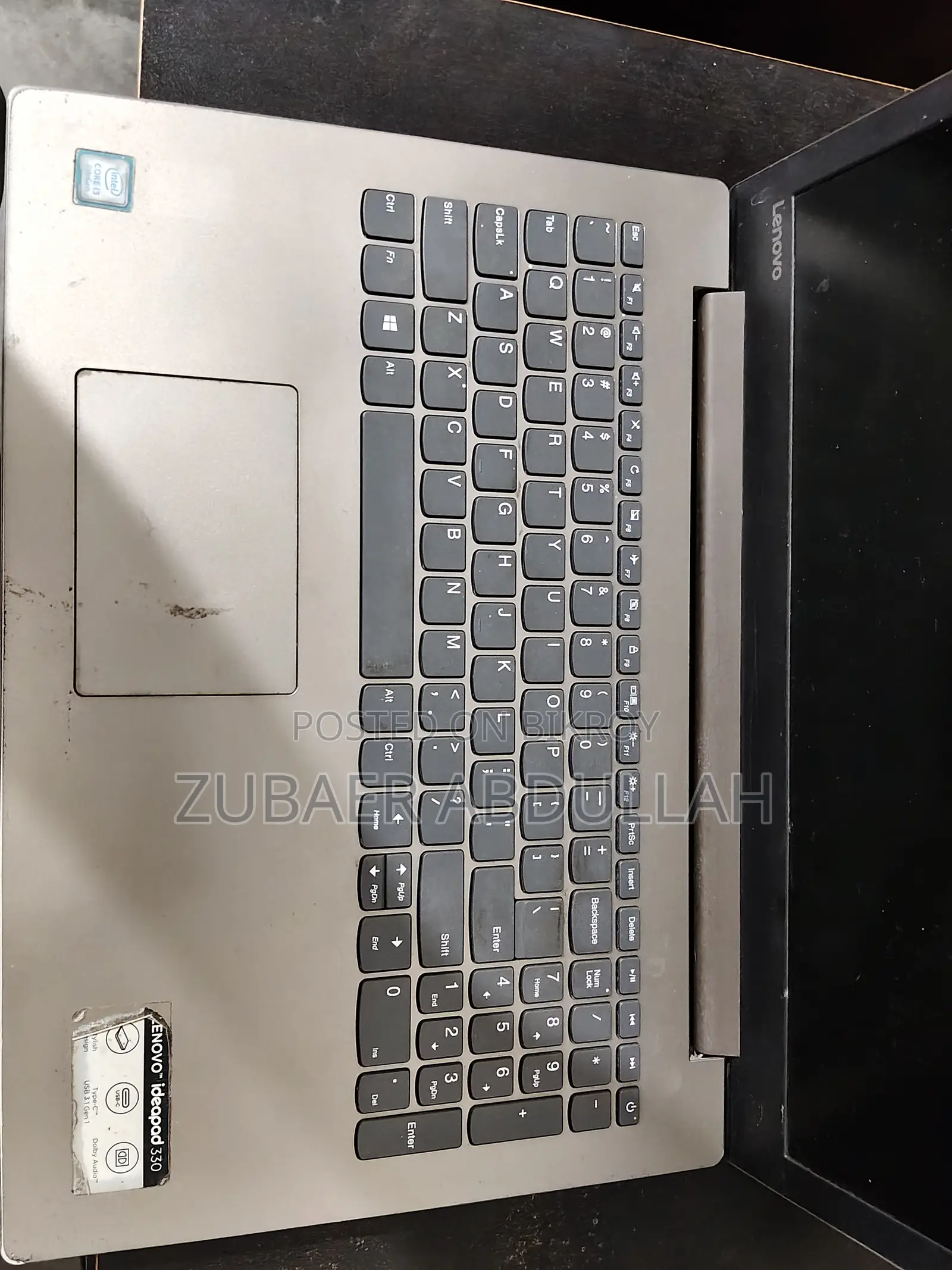 Laptop Lenovo IdeaPad 330 12GB Intel Core i3 HDD 1T