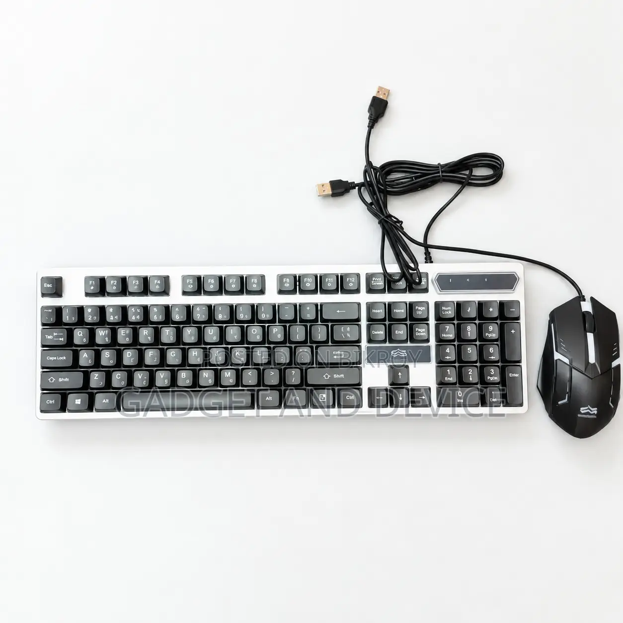 Gigasonic 699GS RGB USB Keyboard Mouse Combo