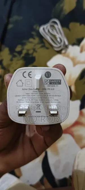 New Anker Charger used for five days