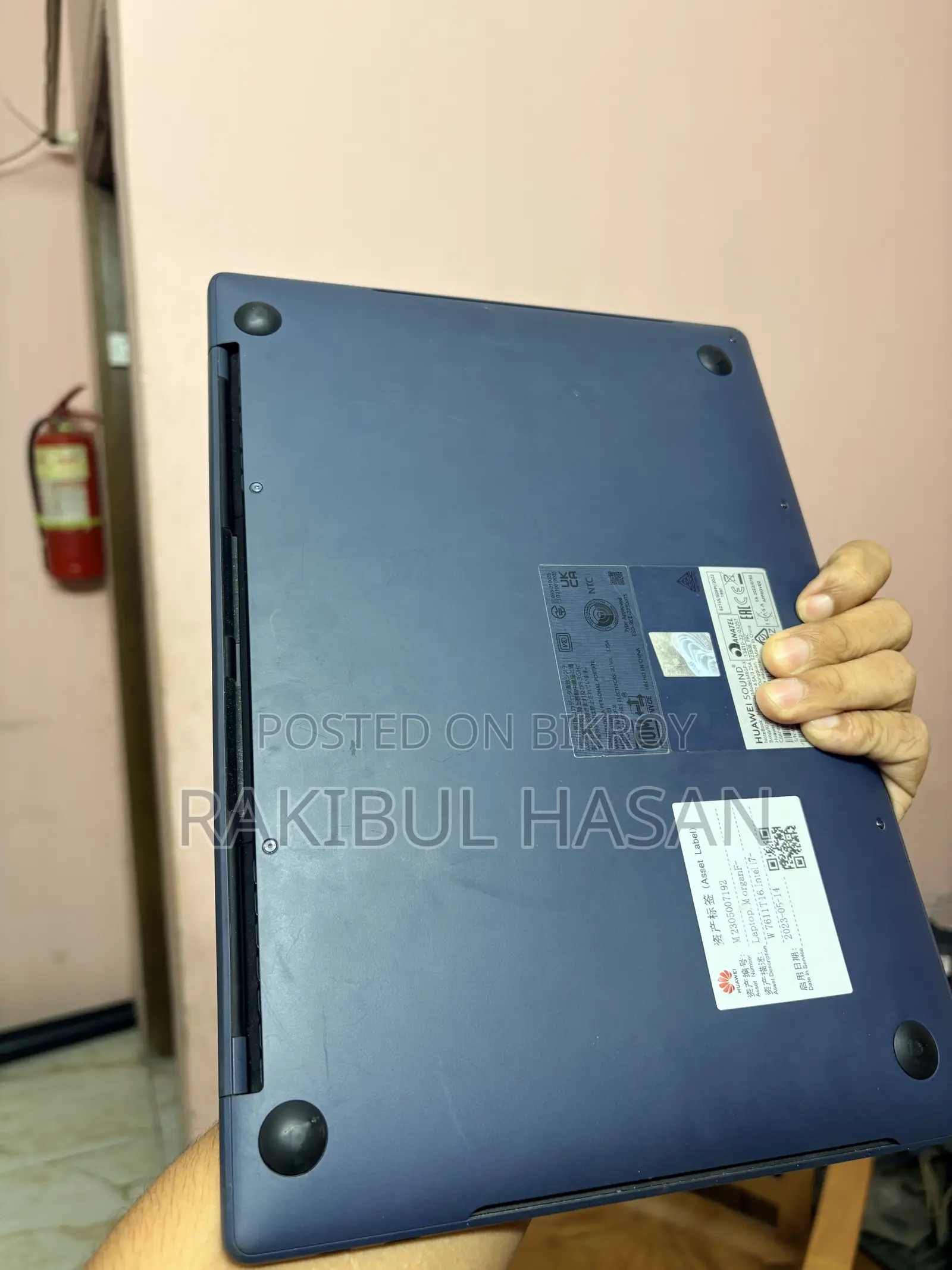 ল্যাপটপ হুয়াওয়ে মেটবুক এক্স প্রো ১৬জিবি ইন্টেল কোর আই৭ এসএসডি ১টিবি