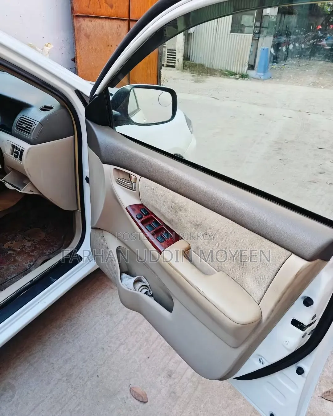 টয়োটা করোলা সেডান ২০০৩ সাদা