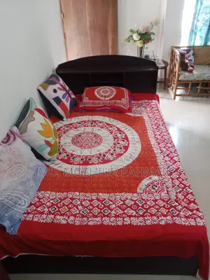 Two Melamine Board Beds for Sale with Mattress