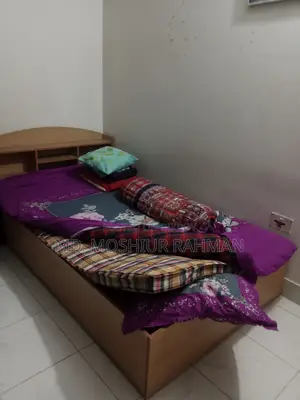 Two Melamine Board Beds for Sale with Mattress