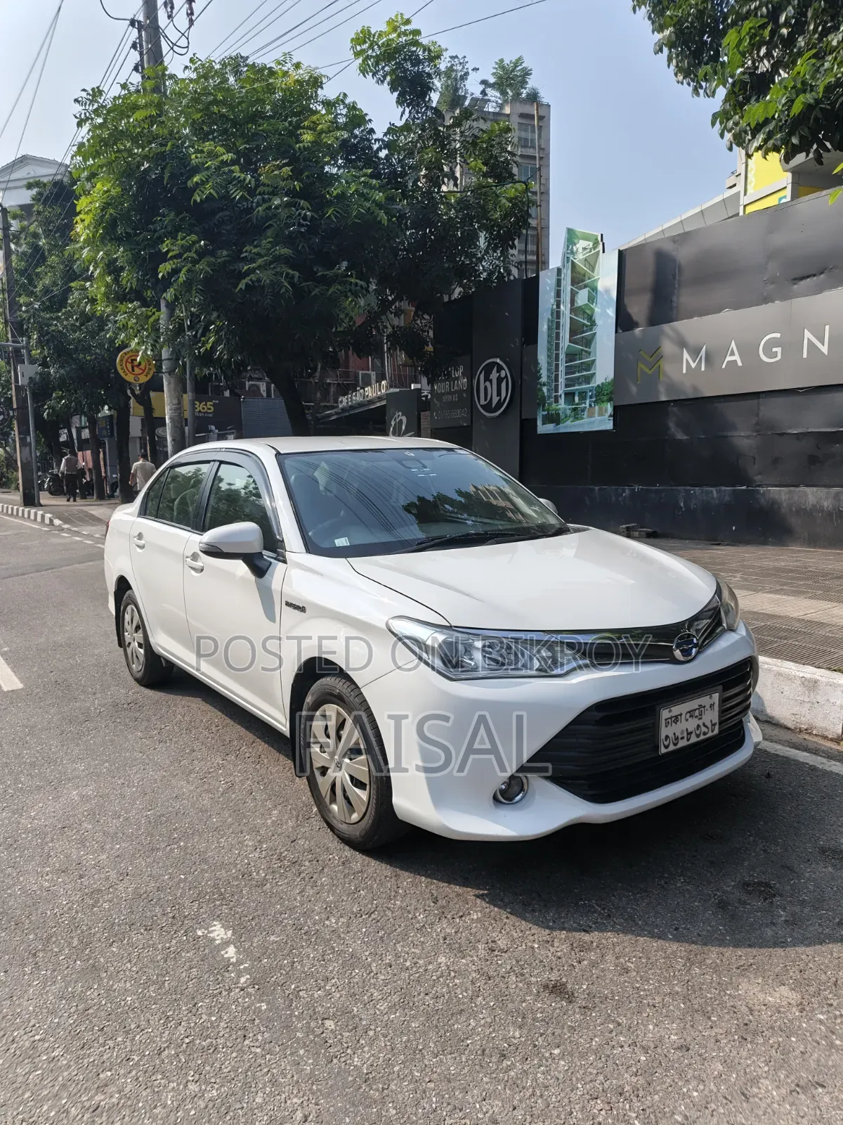 Toyota Axio 1.5 X Two-Wheel Drive 2017 White