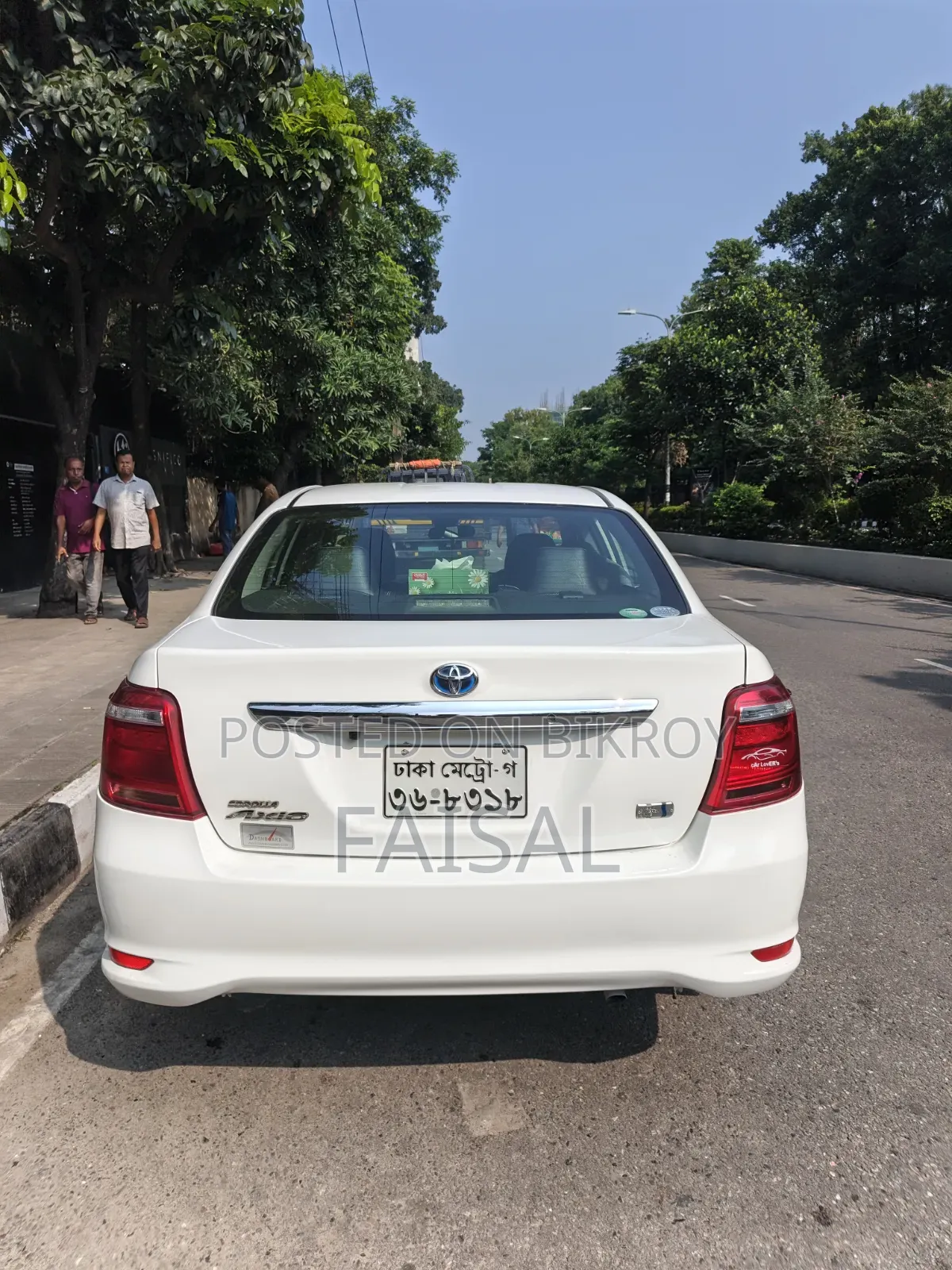 Toyota Axio 1.5 X Two-Wheel Drive 2017 White