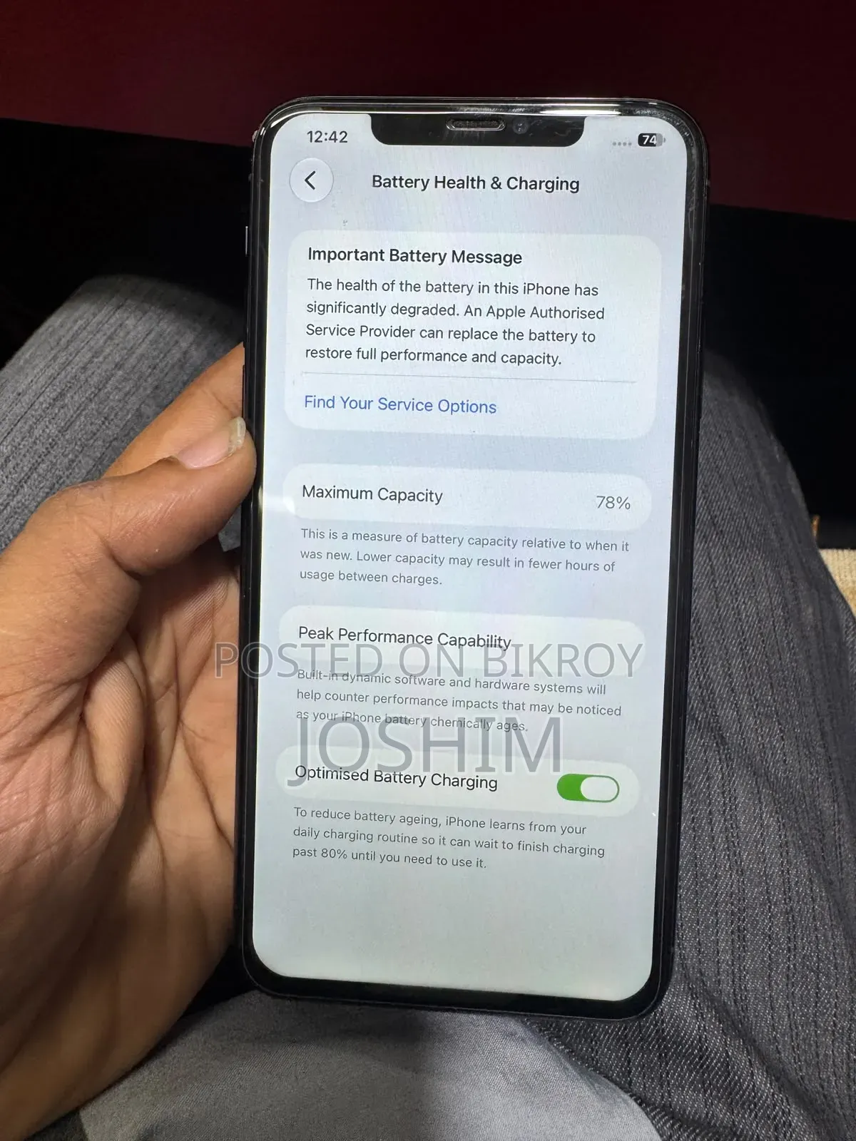 Apple iPhone 11 Pro Max 64 GB Gray