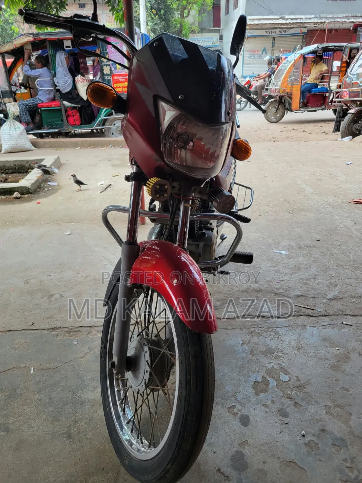 Bajaj CT 100 2012 Red