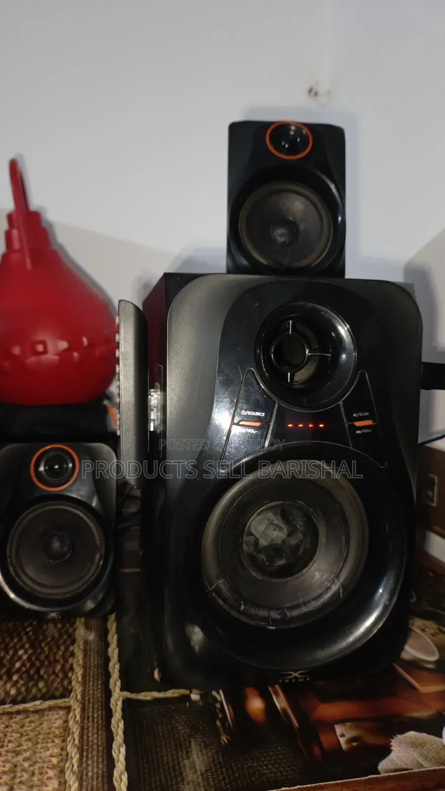 Xtreme E253U 2.1 মাল্টিমিডিয়া স্পিকার