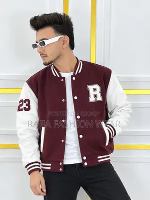 স্টাইলিশ কটন ভার্সিটি জ্যাকেট