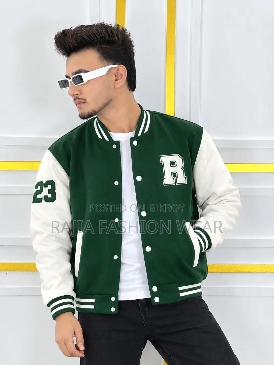 স্টাইলিশ কটন ভার্সিটি জ্যাকেট