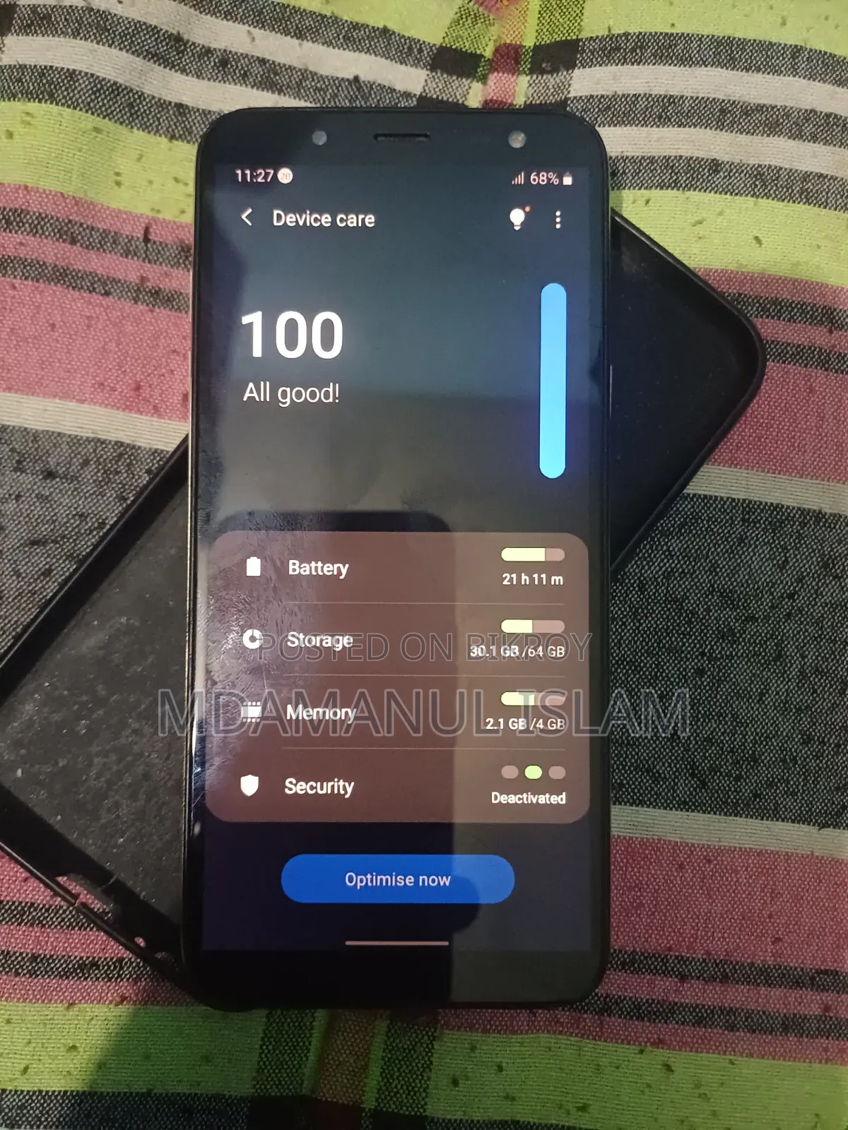 Samsung Galaxy A6 64 GB Gold