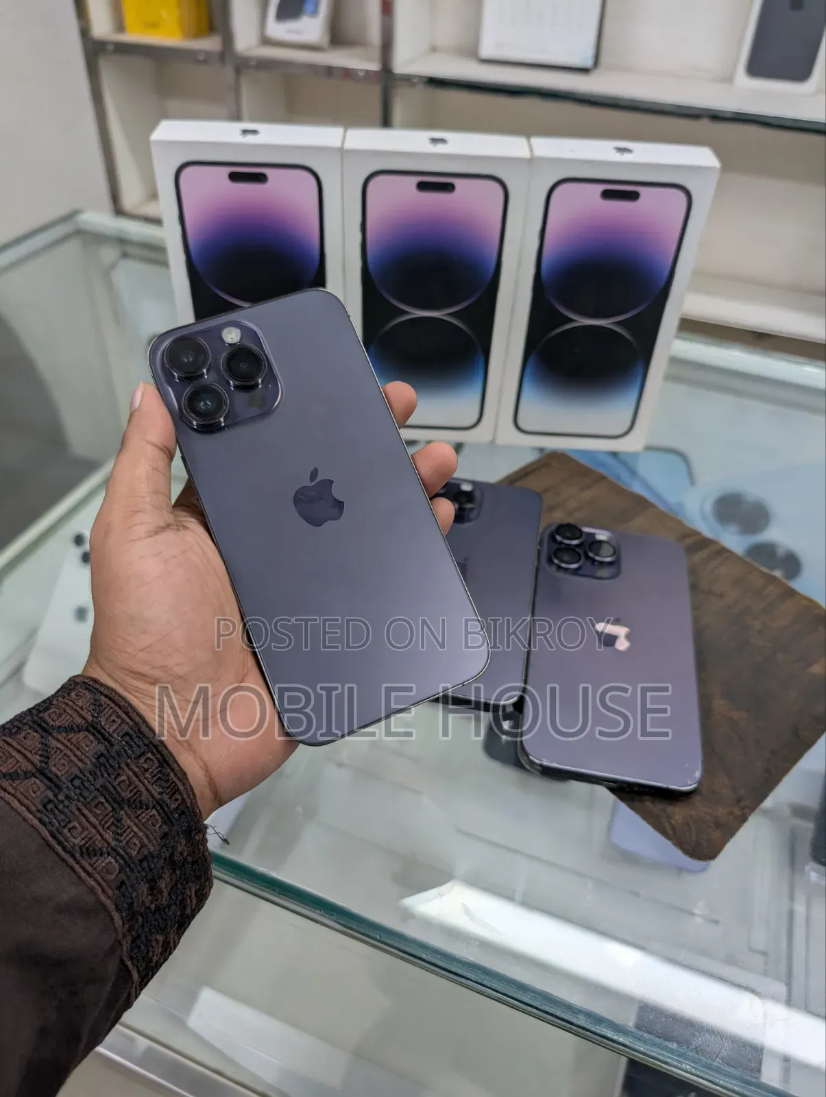 অ্যাপল আইফোন ১৪ প্রো ম্যাক্স ২৫৬ জিবি বেগুনি