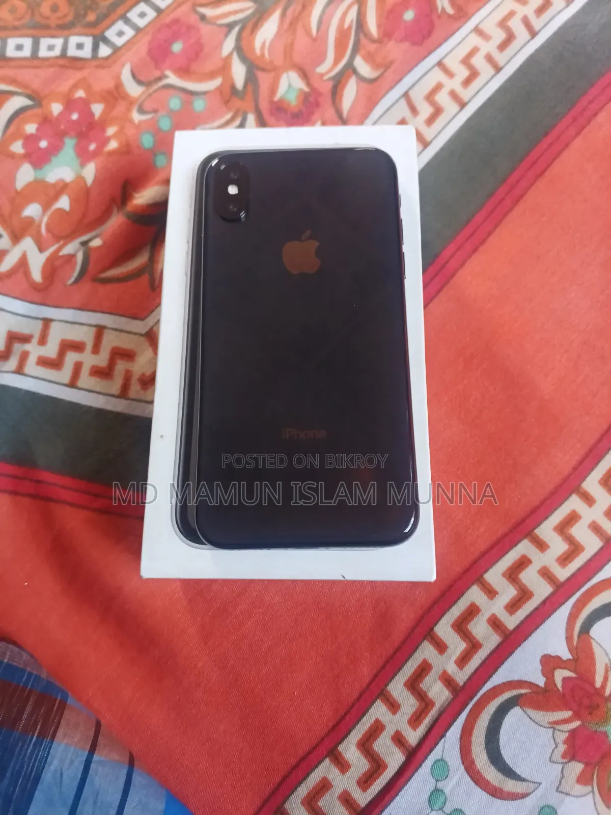 অ্যাপল আইফোন এক্স ৬৪ জিবি ব্ল্যাক