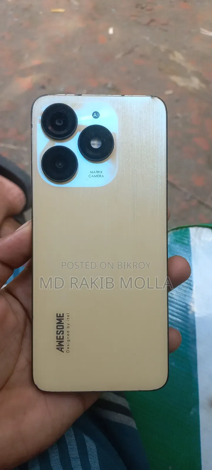 Itel A70 128 GB Yellow