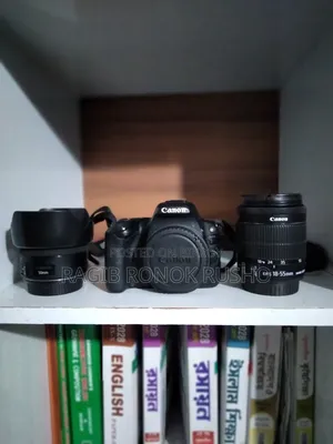 Canon EOS 200D DSLR Camera Full Set With 2 Lenses