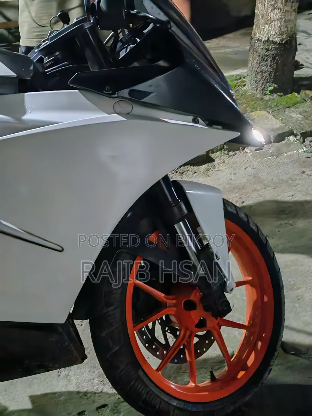 KTM RC 125 2022 White
