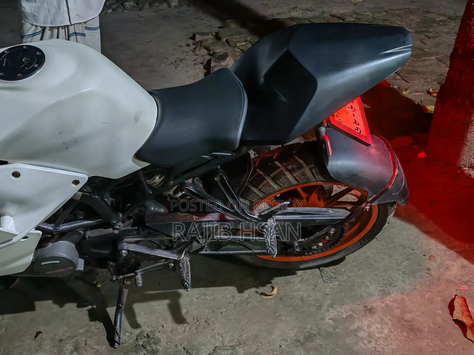 KTM RC 125 2022 White