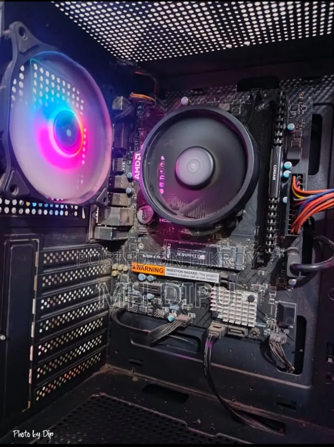 Desktop Computer MSI 8GB AMD SSD 256GB