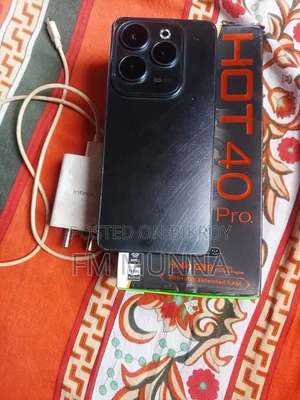 ইনফিনিক্স হট ৪০ প্রো ১২৮ জিবি ব্ল্যাক