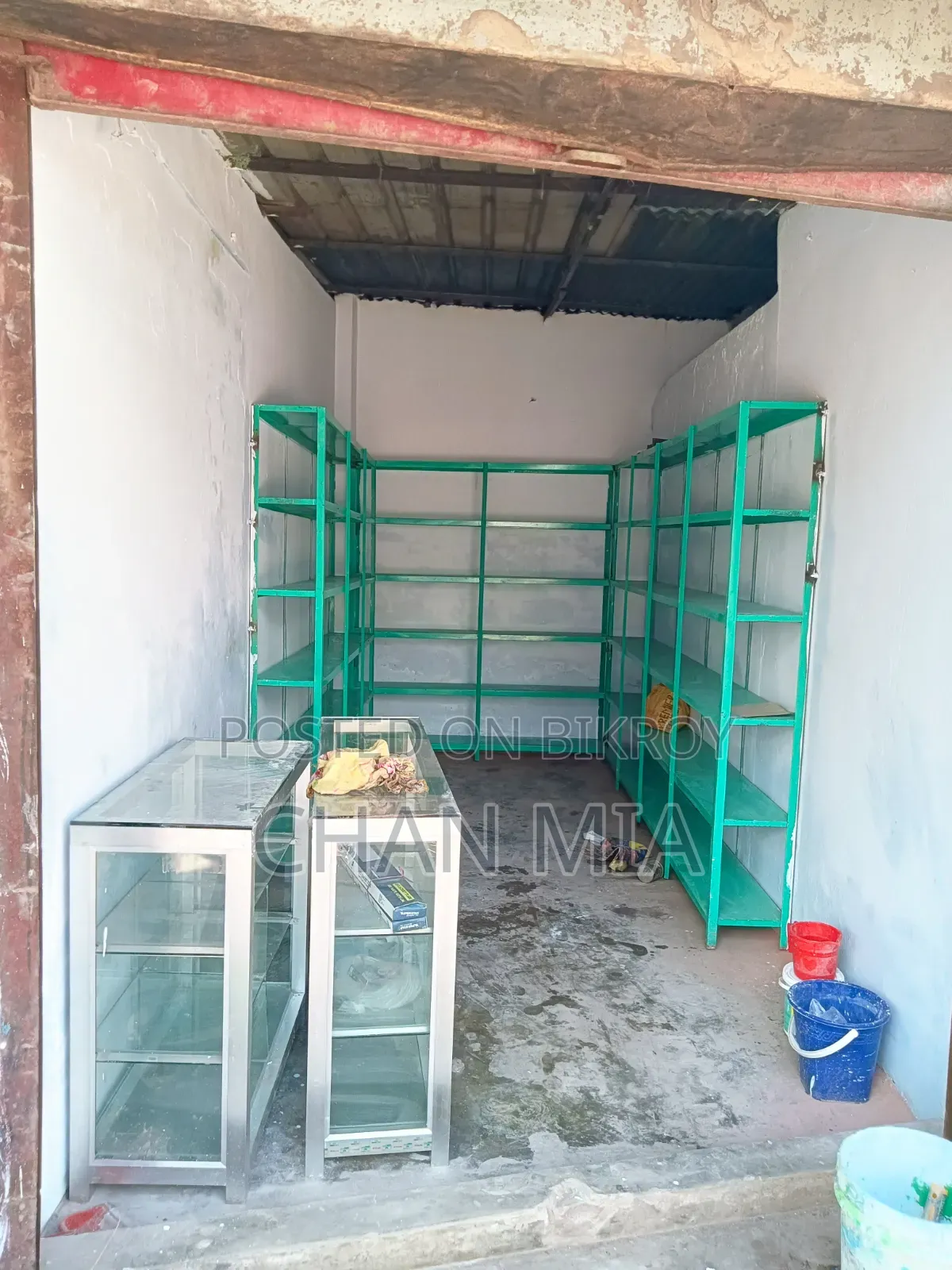 Shop Glass Showcase With Wall Racks For Sale