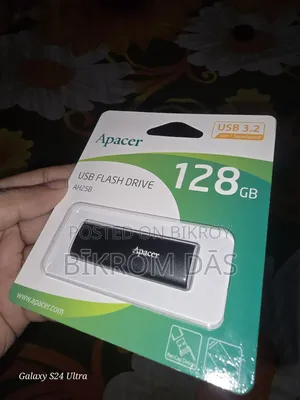 Apacer, ১২৮জিবি, AH25B ইউএসবি ৩.২. ইনট্যাক্ট প্যাক