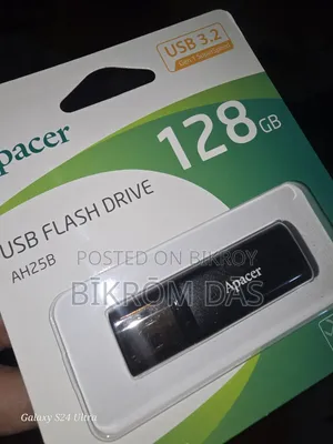 Apacer, ১২৮জিবি, AH25B ইউএসবি ৩.২. ইনট্যাক্ট প্যাক