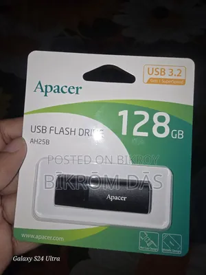 Apacer, ১২৮জিবি, AH25B ইউএসবি ৩.২. ইনট্যাক্ট প্যাক