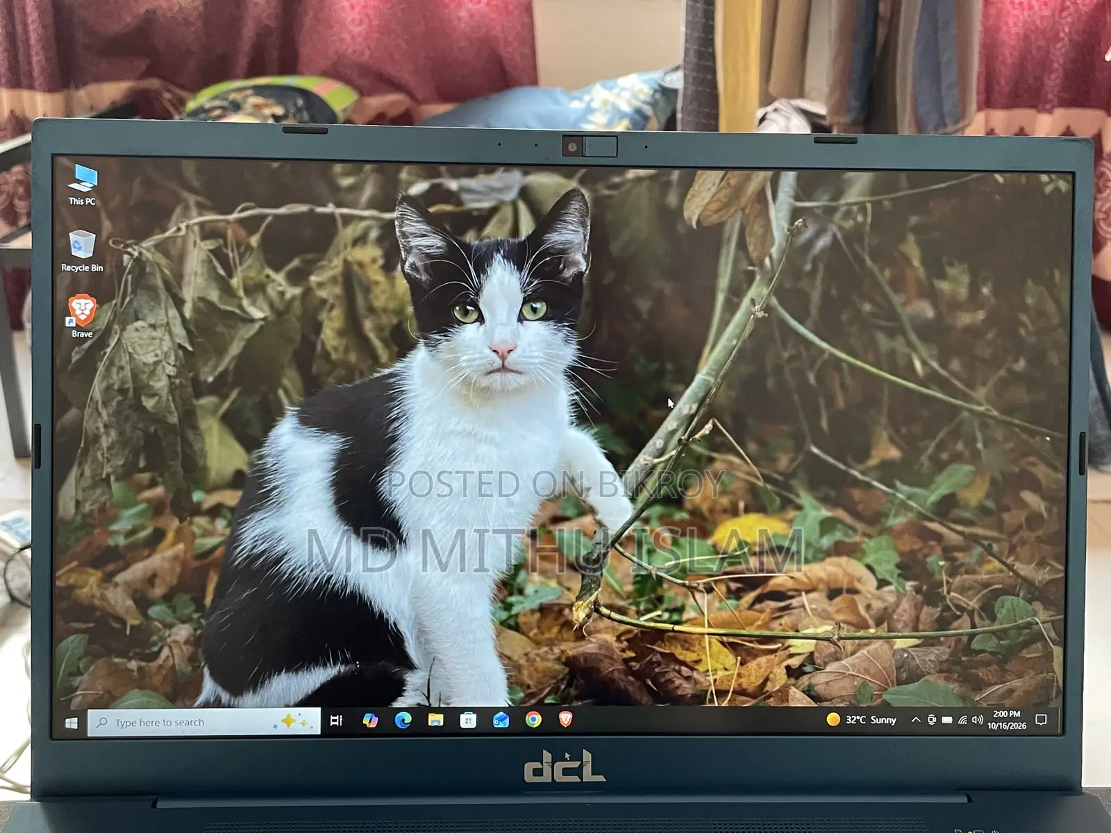 Laptop 8GB Intel Core i3 SSD 512GB