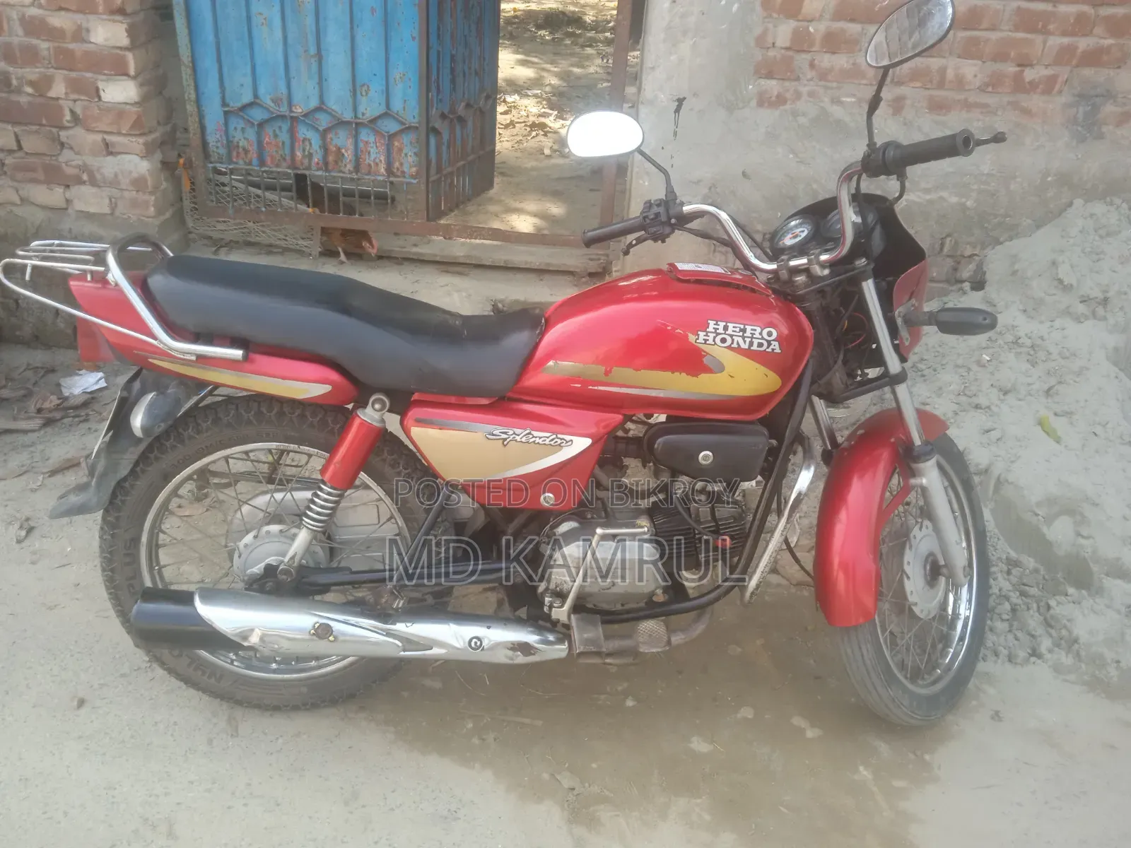 হিরো স্প্লেন্ডার ১১০ ২০১২ রেড
