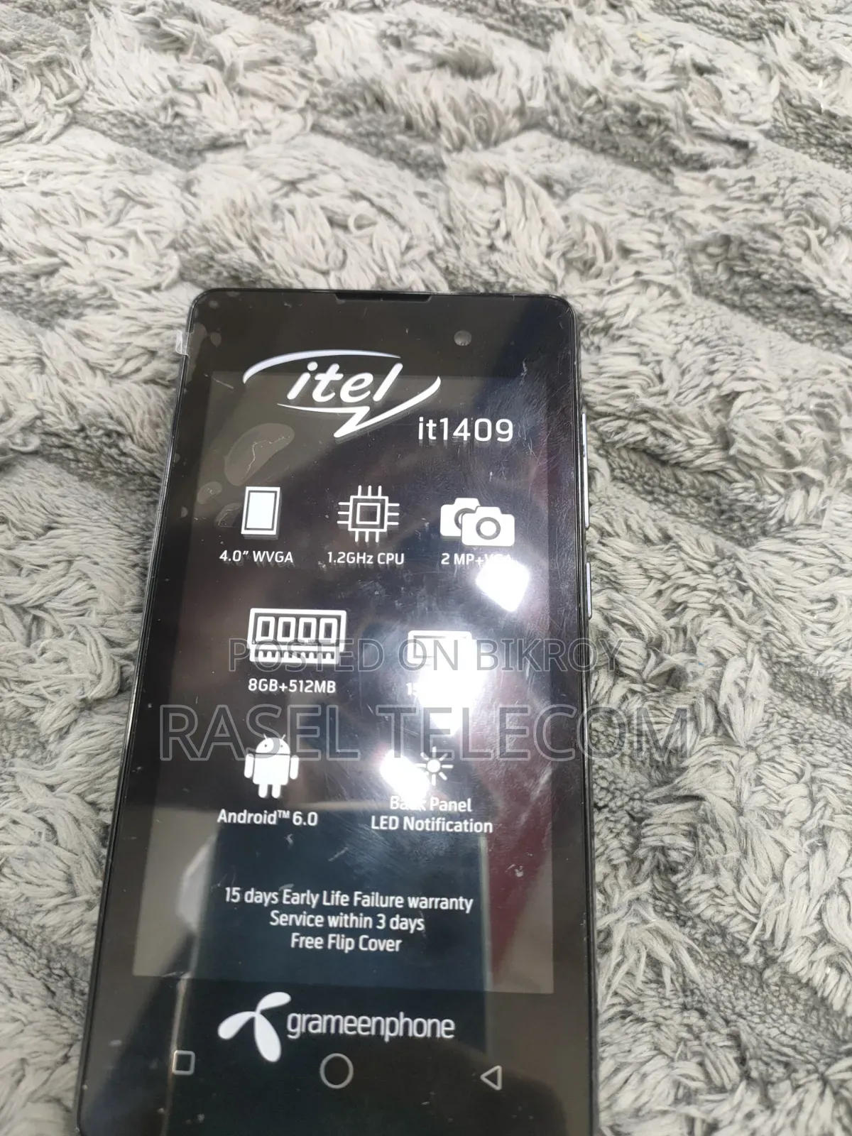 New Itel it1409 8 GB Blue