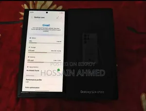 স্যামসাং গ্যালাক্সি এস২৪ আল্ট্রা ৫১২ জিবি কালো