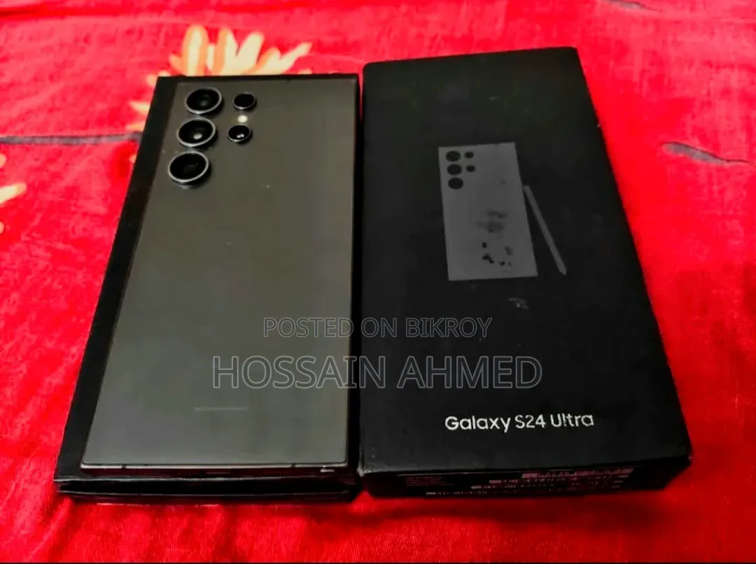 স্যামসাং গ্যালাক্সি এস২৪ আল্ট্রা ৫১২ জিবি কালো