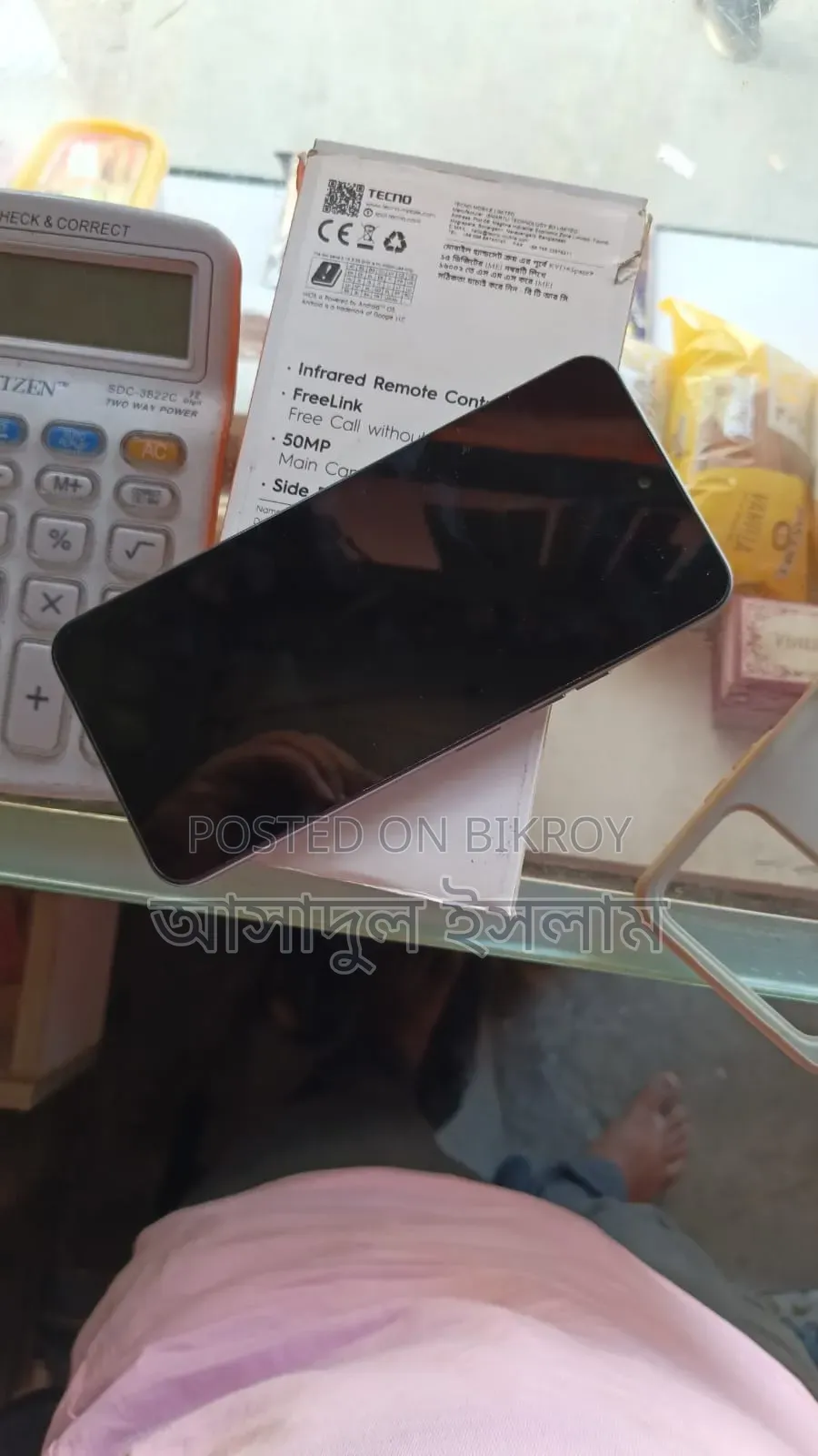 Tecno Spark 40 256 GB Silver
