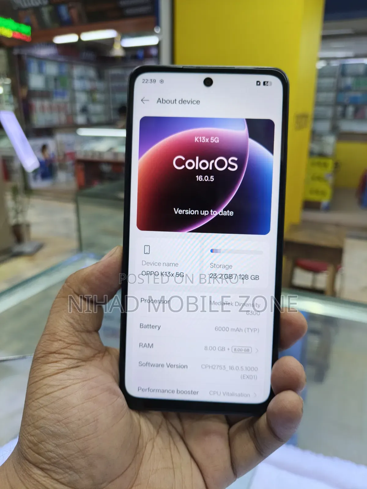 Oppo K13X 5G 128 GB Black