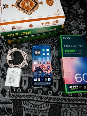 ইনফিনিক্স হট ৬০ প্রো প্লাস ২৫৬ জিবি সাদা
