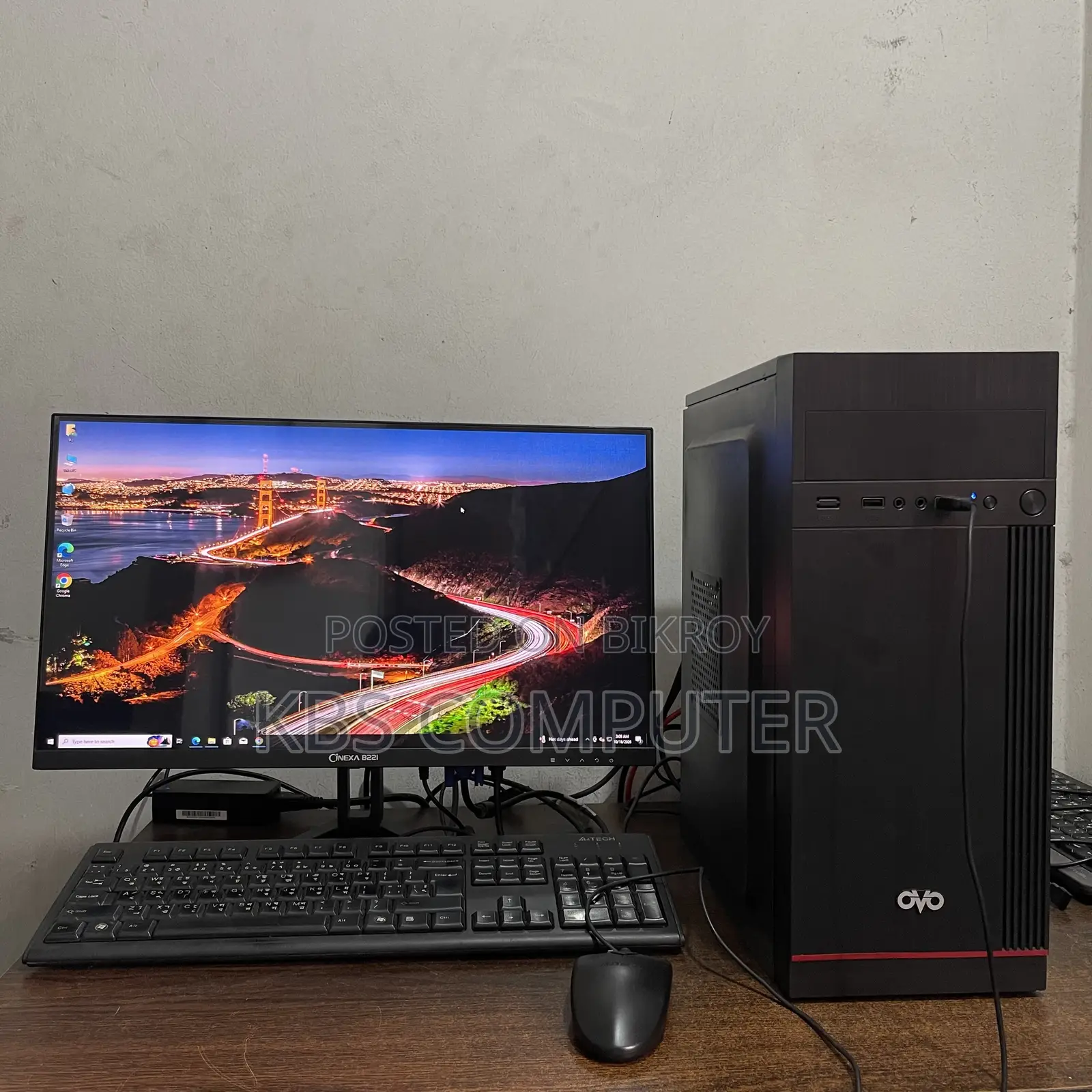 Desktop Computer Gigabyte 8GB Intel Core i5 HDD 500GB