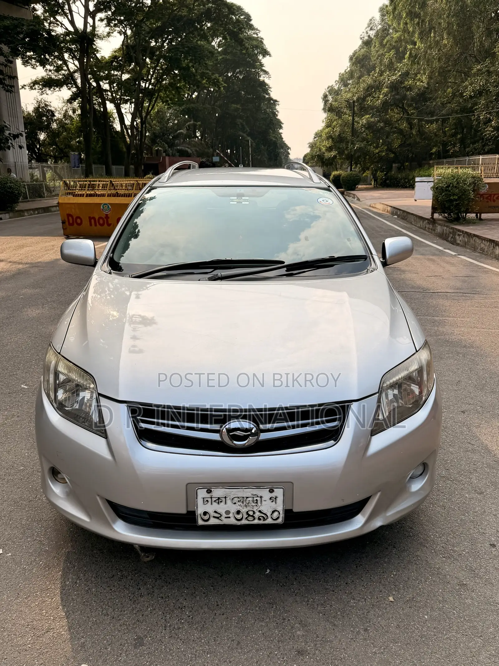 টয়োটা করোল্লা ফিল্ডার ২০১২ সিলভার