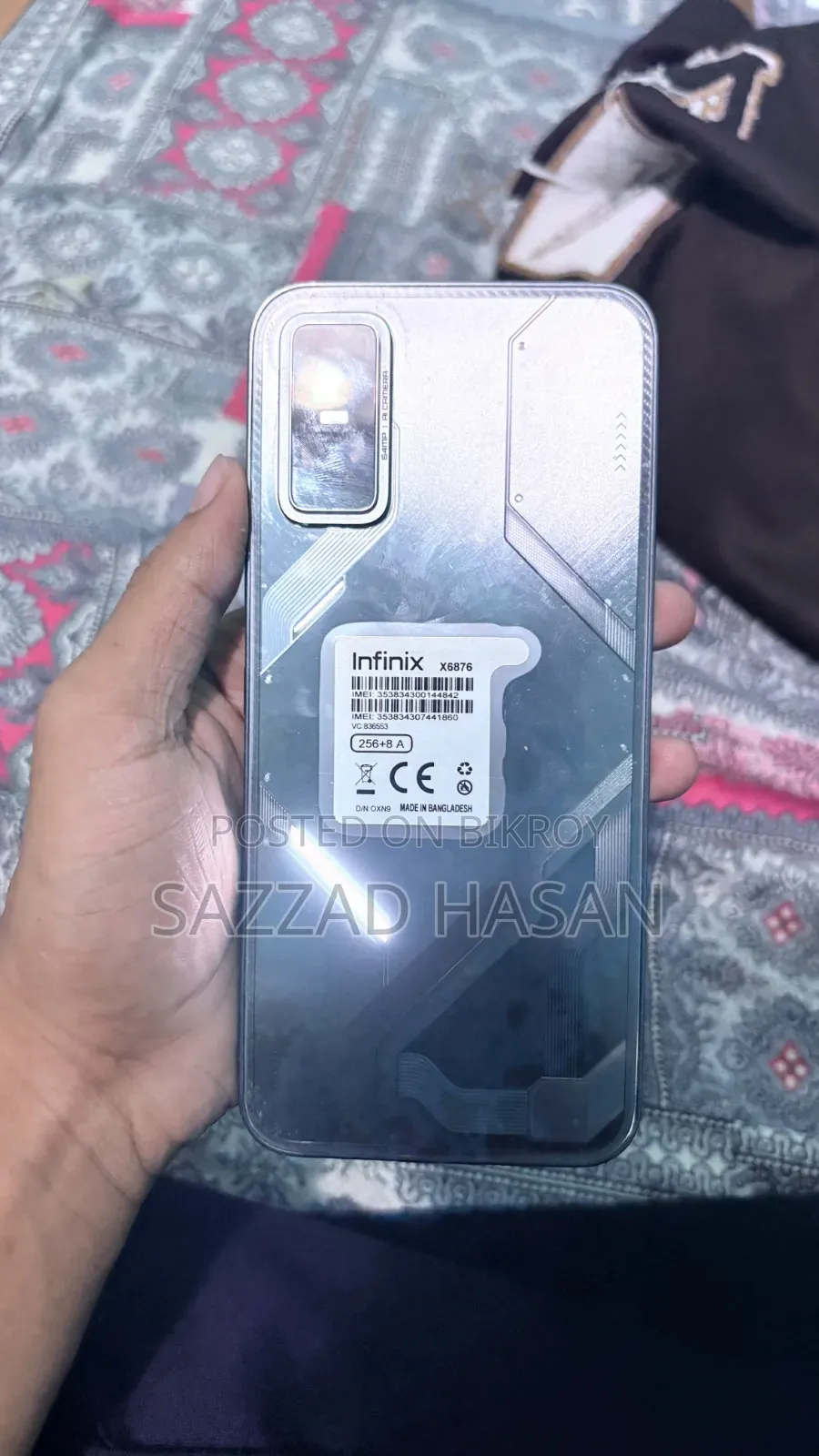 Infinix GT 30 5G 256 GB Silver